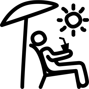 Afslappet